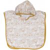 KIKKO Bambusové pončo XKKO BMB Safari - W/Honey Mustard 2-3 roky