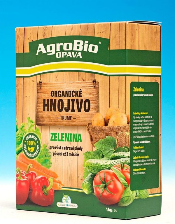 AgroBio Trumf Zelenina přírodní organické hnojivo 1 kg