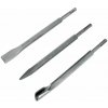 EXTOL CRAFT sekáče SDS PLUS, sada 3 ks, 250 mm, 23950