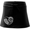 Florbal love - Športová sukne - two in one - M ( Čierna )