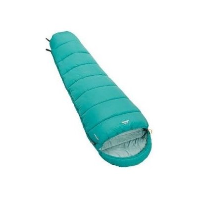 Vango KANTO 250S teal výška osoby do 175 cm - levý zip; Modrá spacák