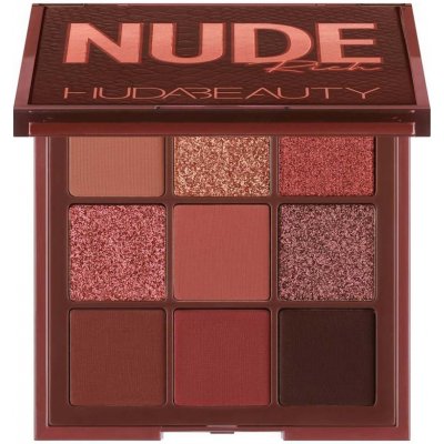 Huda Beauty Nude Obsessions paletka očných tieňov Nude Rich 34 g