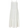 esmara® Dámske mušelínové midi šaty biela, 40 (100375019)