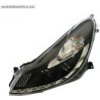 Predné svetlá (lampy) čierne + DRL denné svietenie Opel Corsa D -- od roku výroby 2006- (DL OPK41J)