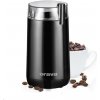 Orava KM-803 mlýnek na kávu, 180 W, nůž z ušlechtilé oceli, objem 45g, bezpečnostní pojistka, černá KM-803