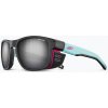 Slnečné okuliare Julbo Shield M Spectron translucent black/light blue/pink