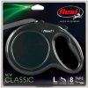 flexi Classic popruh L 8m/50kg čierne NEW