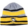 Pittsburgh Penguins adidas NHL Heathered Grey Beanie