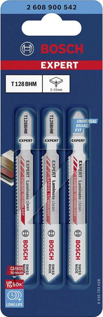 Bosch Expert ‘Laminate Clean’ T128 BHM 2608900542 3 ks