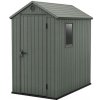 Zahradní domek Keter Darwin 4 x 6 zelený, s podlahou