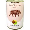 Bohemia Pet Food BOHEMIA Kanc mäso vo vlastnej šťave 400 g