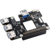 Waveshare PCIe To USB 3.2 Gen1 HAT for Raspberry Pi 5, PCIe to USB HUB, 4x High Speed USB Ports, driver-free