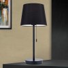 Orion Stolná lampa Ludwig s USB portom čierna - LA 4-1205/1 schwarz