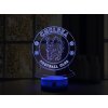 Beling 3D lampa, 3D lampa Chelsea, 7 farebná S204