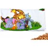 VFstyle nahrievací vankúšik s čerešňovými kôstkami 30x15 cm Zoo