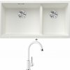Blanco SUBLINE 480/320-U biela 523588 + Blanco MIDA biela 519418