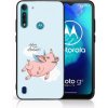 PROTEMIO 102706 MY ART Ochranný kryt pre Motorola Moto G8 Power Lite PIG (186)