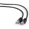 Gembird PP12-0.25M-BK patch RJ45, cat. 5e, UTP, 0,25m, čierny