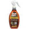 SunVital Argan Oil opaľovací olej SPF20 200 ml 200 ml opaľovací olej