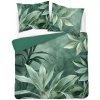 DETEXPOL Francúzske obliečky 3D Listy zelená micro Polyester - mikrovlákno, 220/200, 2x70/80 cm
