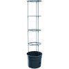 PROSPERPLAST | Květináč na pěst. rajčat TOMATO GROWER, 29,5 cm, v. 115 cm, antracit 66492