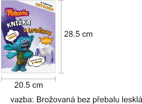 Trollovia: Knižka s hračkou Vetvoš od 5,84 € - Heureka.sk