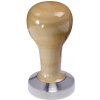 Buna café tamper, javor, lak, 51 mm, nerez mat, plochý