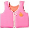 Detská neoprénová plávacia vesta SUNNYLiFE 3-6 rokov Poppy the Peach Neon Pink uni
