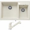 Blanco LEGRA 8 biela soft 527089 + Blanco DARAS-S biela soft 526937