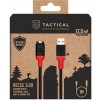 Tactical Recce 3:20 kabel pro Garmin USB-A Black/Red