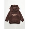 I love milk Kids brown hoodie 