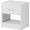 Nočný stolík NED biely 5903018210919 + záruka 3 roky zadarmo