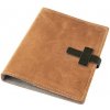Kožený diár A5 pull up braun
