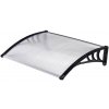 Strieška nad dvere DIY501, 80 x šírka 100 cm, polykarbonátová