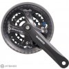 Shimano Acera FC-M361 kľuky, 3x8, 42/32/22T, štvorhran, s krytom, čierna 175 mm