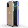 AppleKing transparentný kryt s farebným rámom z mäkkého plastu pre iPhone 11 Pro - modrý - možnosť vrátiť tovar ZADARMO do 30tich dní