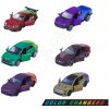 Autíčko s efektom zmeny farby Color Changers Majorette kovové 6 rôznych druhov dĺžka 7,5 cm