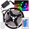 JOKO Vodotesný Farebný Led Pásik RGB SMD 5 metrov na diaľkové ovládanie
