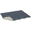 Vetbed protišmyk / Drybed modrošedý skladaný vzor 75 x 50 cm, vlas 30 mm