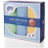 KIKKO Osušky / plienky detské z biobavlny Staré časy 90x100 (3 ks) – pastels, pre chlapcov CTN090009
