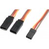 GForce Kabel serva Y plochý JR 22AWG 15cm