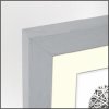 ZEP Regent 2 Passepartout 30x40 drevo ram obrazu seda V32342