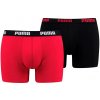 Pánske boxerky Puma BASIC BOXER (2 PCS) červené 906823-09 - S