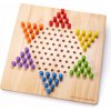 Spoločenská hra Bigjigs Toys Drevená halma Bigjigs Toys