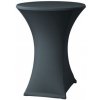 DENA Elastický poťah ONYX PRO na koktejlové stoly 80-85cm 210 g/m² Antracit