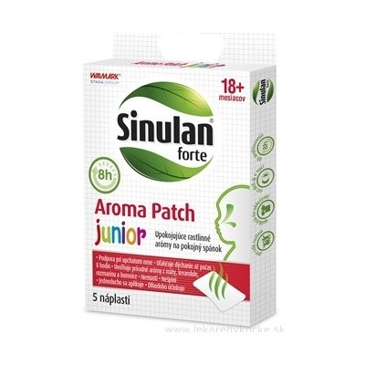 WALMARK Sinulan forte Aroma Patch junior náplasť 1x5 ks