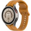 Remienok Groove Wristband oranžový pre Samsung Galaxy Watch 6 Classic (43mm / 47mm) a Watch 6 (40mm / 44mm)