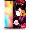 Picasee silikónový prehľadný obal pre Xiaomi Mi Note 10 Lite - Flowers and Berries
