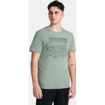 Kilpi Portela-M pánske tričko tmavo zelené