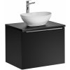 Súprava skrinka Comad Santa Fe Black SANTA FE BLACK 82-60-B-2S, doska na skrinku Comad Santa Fe Black SANTA FE BLACK 89-60-B, UN-LOLA-GW